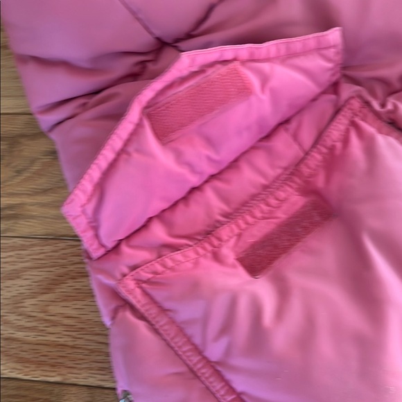 J. Crew Pink  and Green Puffer Vest - Picture 14 of 16